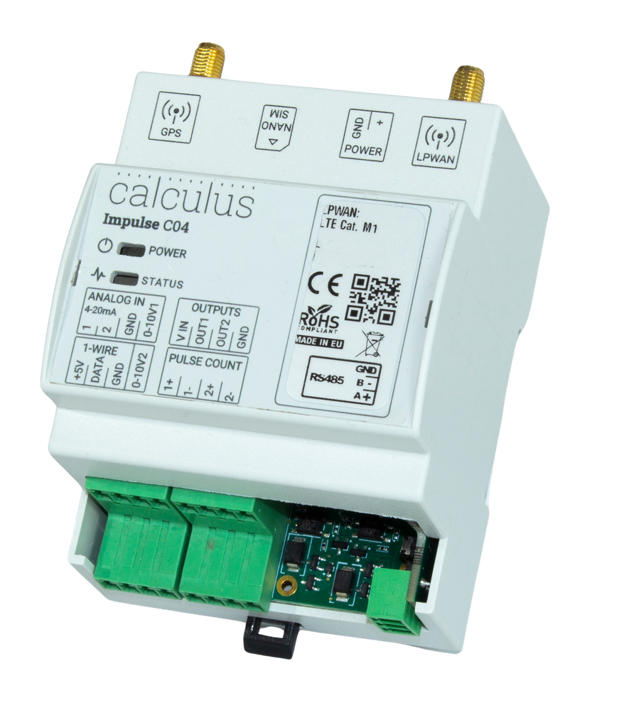 [C04PNG-M] Kommunikationsmodul C04PN - NB-IoT or 4G LTE Cat. M1 - I/O - Analog inputs - 1wire